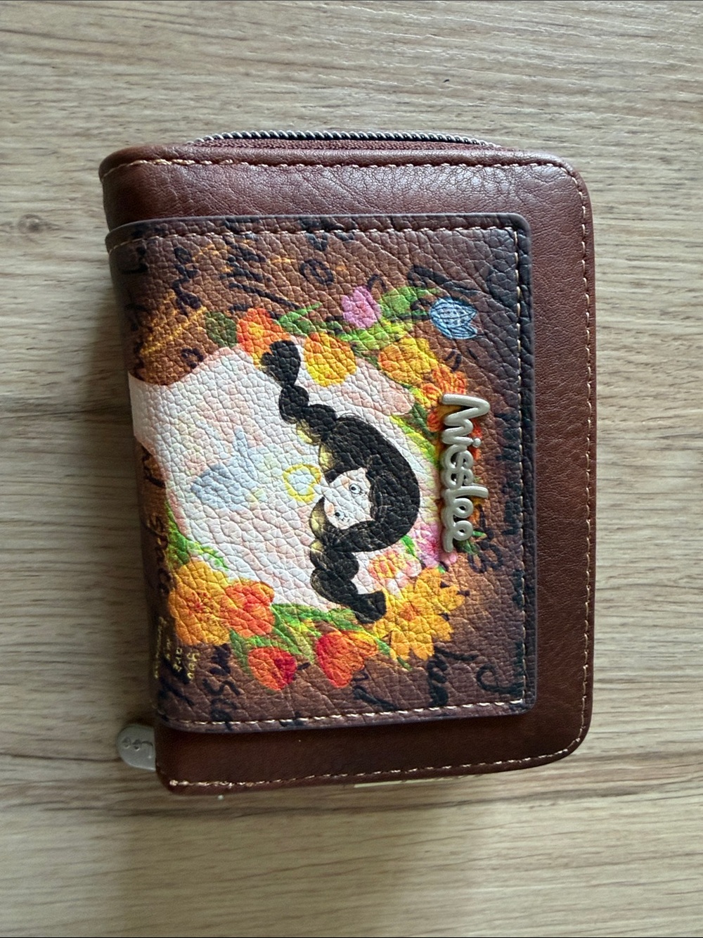 MissLee Floral Zip Card & Key Wallet